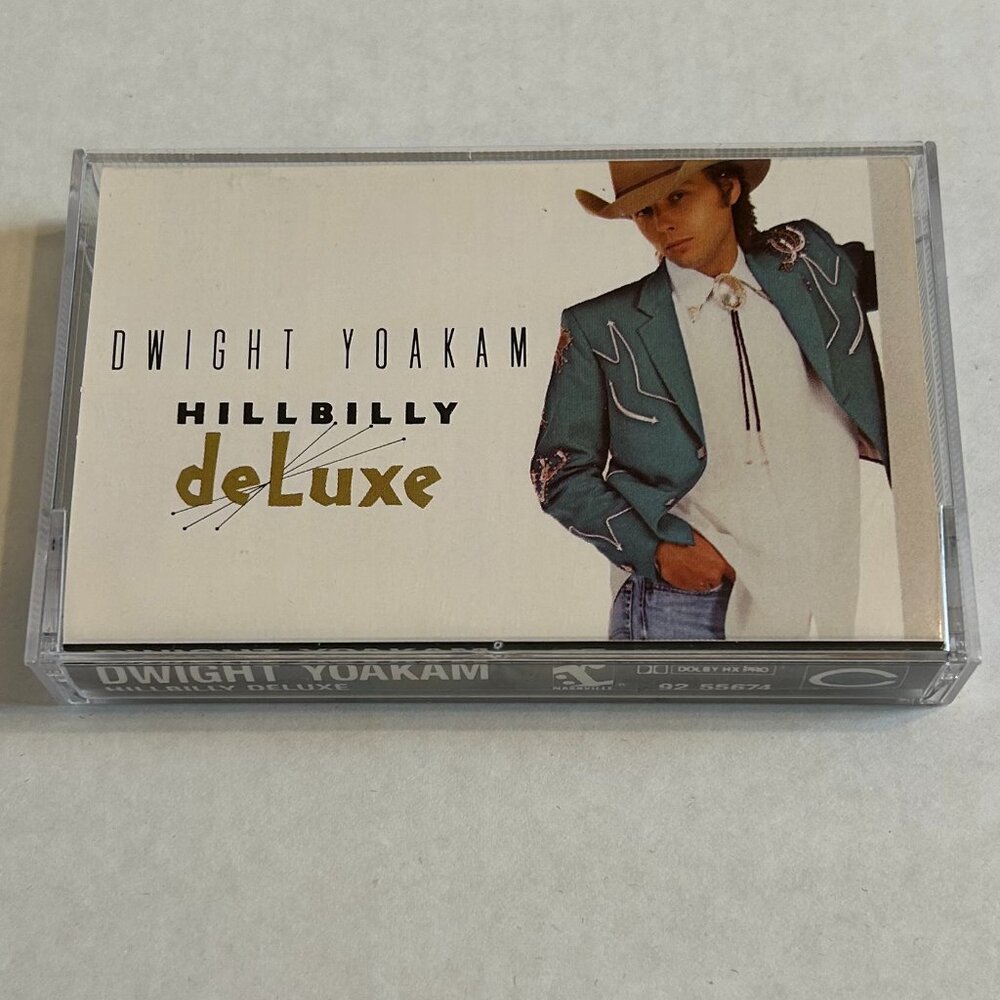 Hillbilly Deluxe by Dwight Yoakam cassette tape